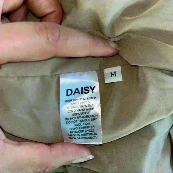 Daisy Daisy TV Tropics Cheetah Butterfly Mini Dress sz medium M - Picture 14 of 15